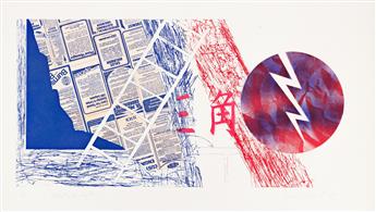 JAMES ROSENQUIST Wind and Lightning.